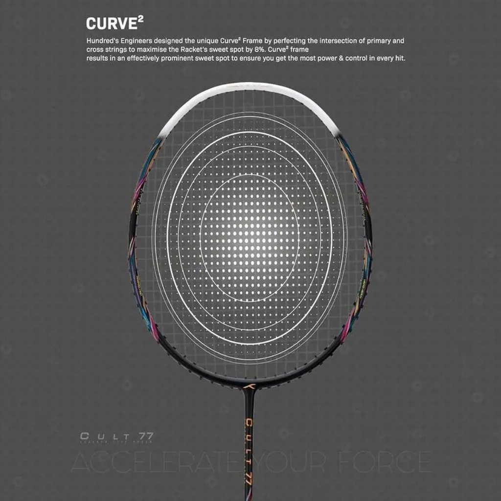HUNDRED POWERTEK 200 JUNIOR RACKET WITH HALF COVER_image_4.webp