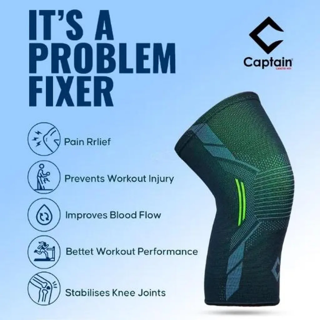 3D KNEE SUPPORT 3D KNEE SUPPORT - MEDIUM - 06, LARGE - 36, XL- 06_image_3.webp
