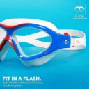 NIVIA UNIMASK JR 2.0 SWIMMING GOGGLES (BLUE RED)_image_3.webp