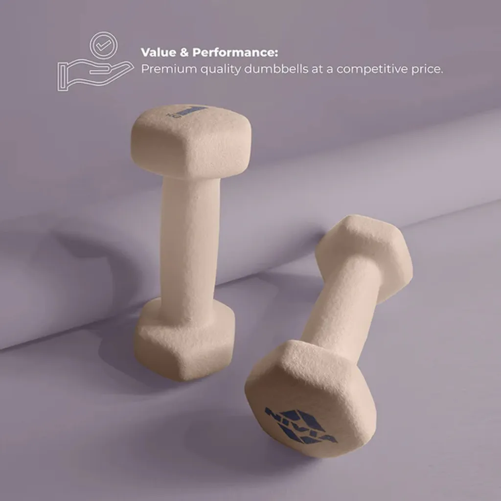 nivia_premium_fitness_dumbbell_set_1_kg_cream_image_4.webp