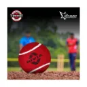 Nivia cricket tennis ball heavy weight - Red_.webp
