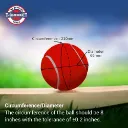 Nivia cricket tennis ball heavy weight - Red ( per 12 balls) (1).webp