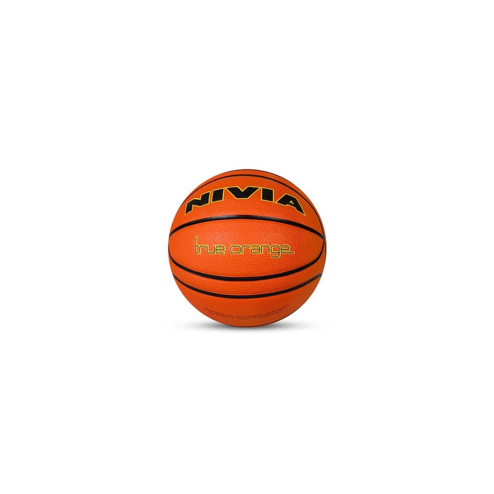 NIVIA BASKETBALL- TRUE ORANGE 196- SIZE-7