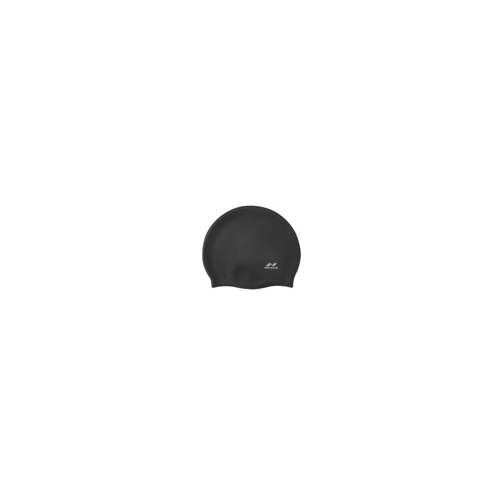 NIVIA CLASSIC ADULT SWIMMING CAP (BLACK) - MRP.190/-