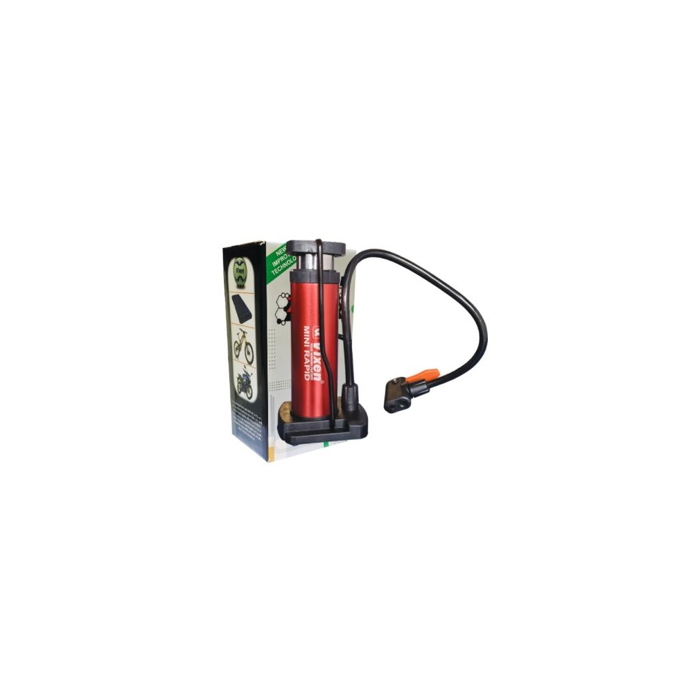 VIXEN FOOT PUMP- MINI RAPID- SINGLE CYLINDER
