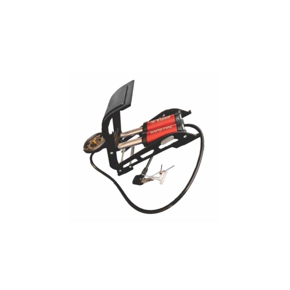 VIXEN FOOTBALL PUMP - RAPID FIRE- DOUBLE CYLINDER