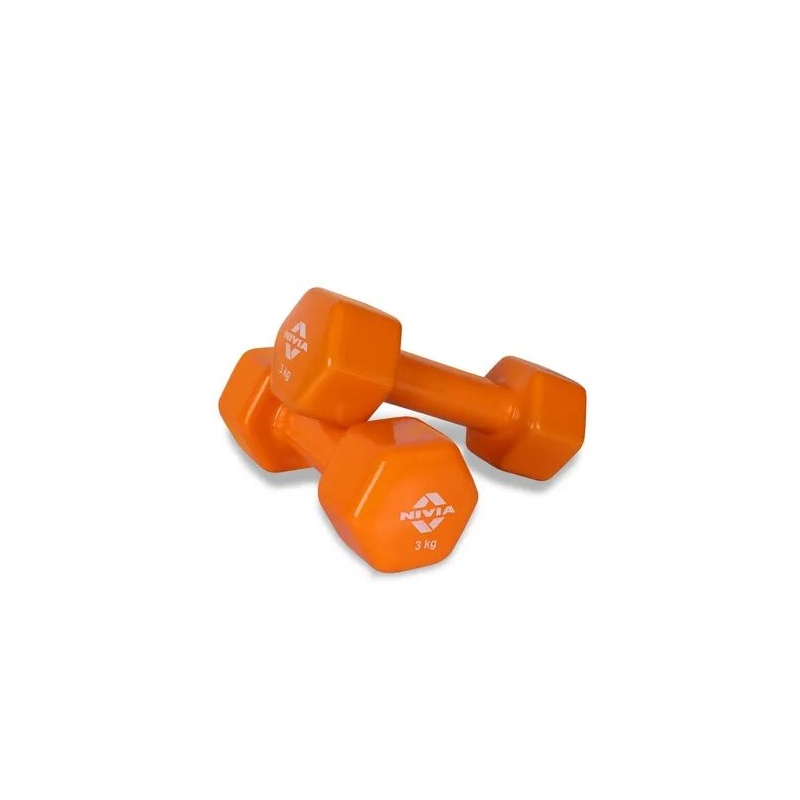 NIVIA VINYL DUMBELL 3KG
