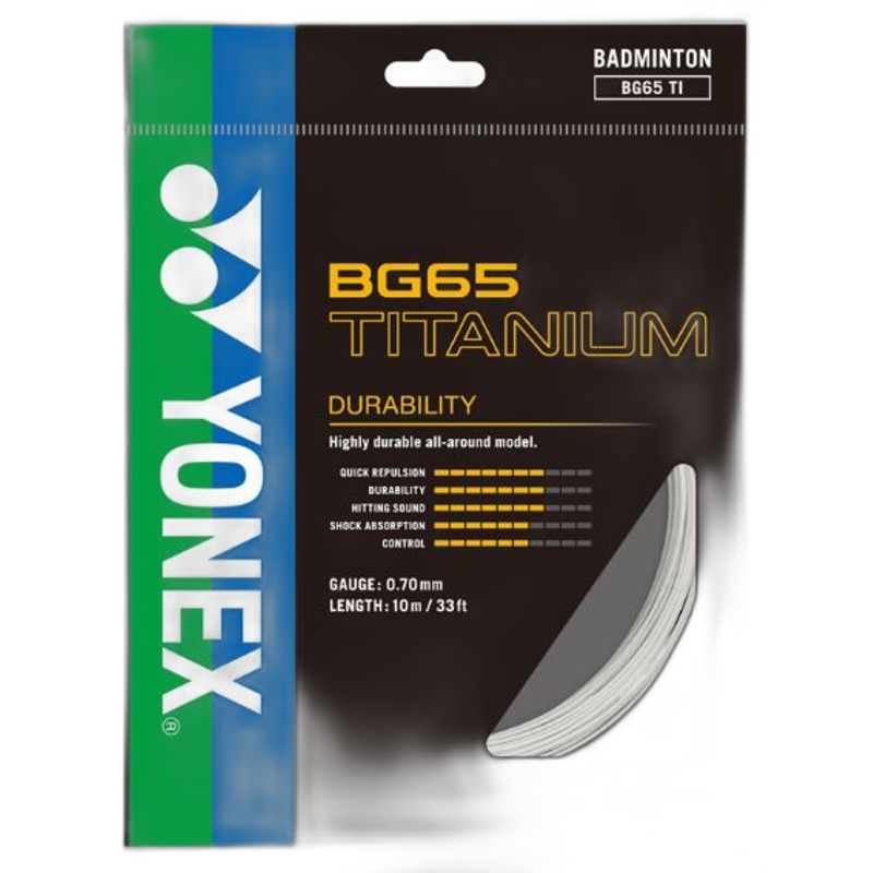 YONEX BADMINTON STRING - BG 65Ti 