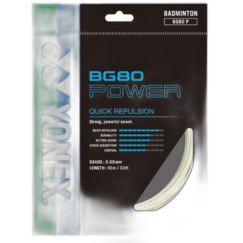 YONEX BADMINTON STRING - BG 80 POWER