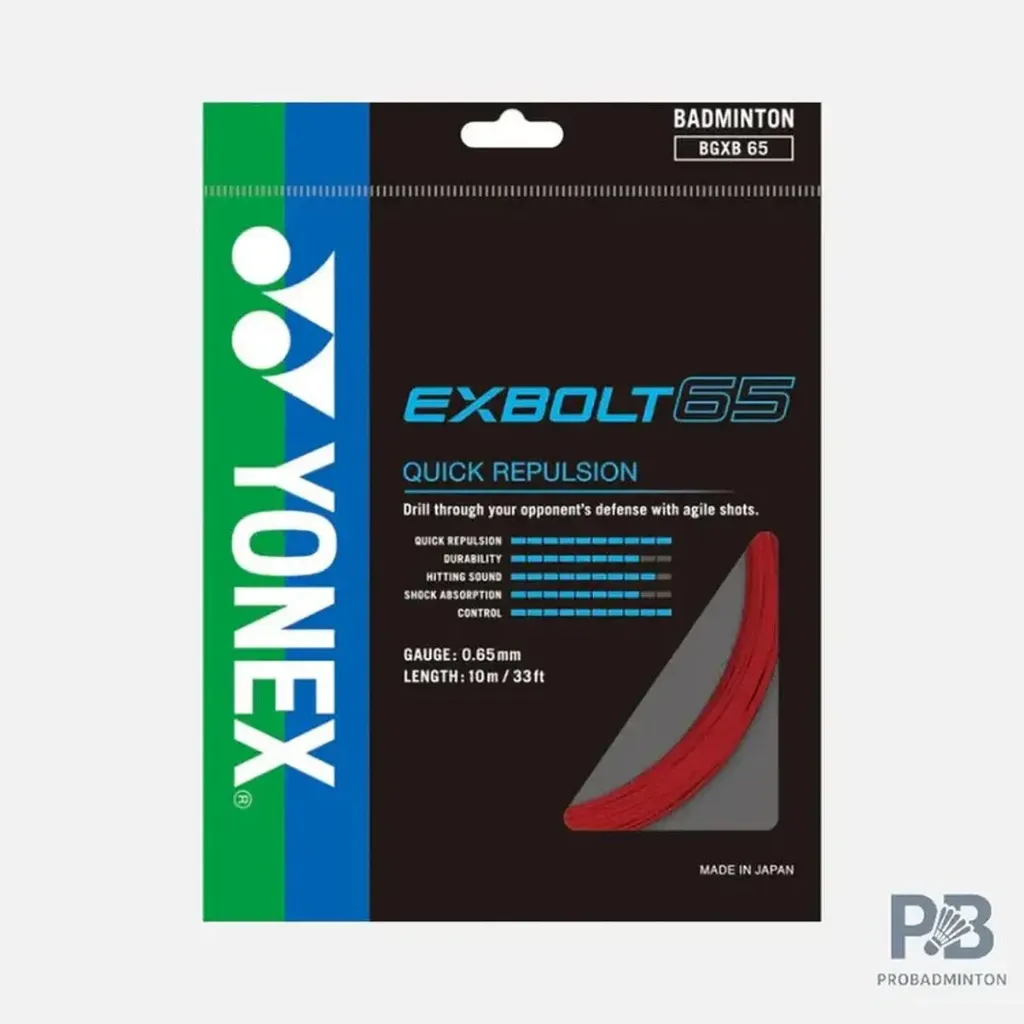Yonex Badminton String - Exbolt 65