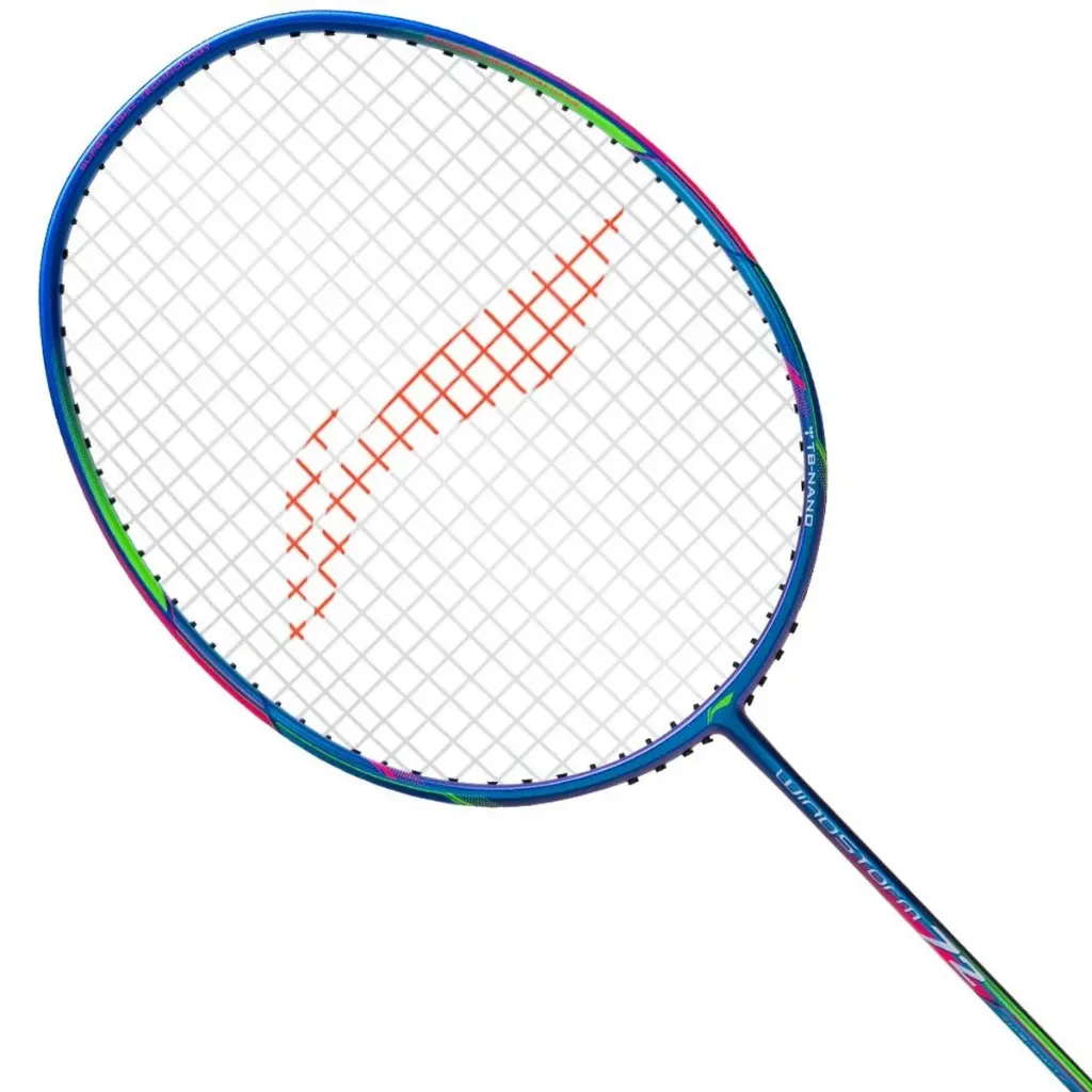 Li-Ning Windstorm 72 Badminton Racket – 72g, Head Heavy, Flexible Shaft