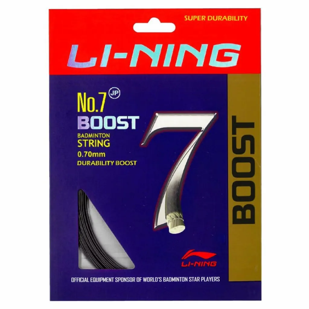 Li-Ning No.7 Boost Badminton String – 0.70 mm, 10 m
