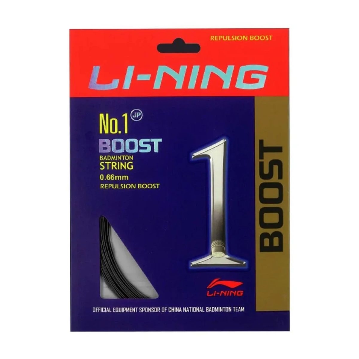 Li-Ning No.1 Boost Badminton String – 0.66 mm Professional Racket String