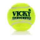 Vicky Light Cricket Tennis Ball Fluorescent Yellow – Pack of 6
