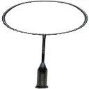 Maxbolt Metal Badminton Racket with Armour Frame and Head-Heavy Design