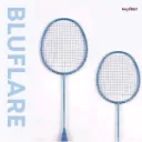 Maxbolt Blue Flare Badminton Racquet 4U 83g Stiff Flex