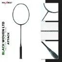 Maxbolt Black Woven Limited Edition Badminton Racket