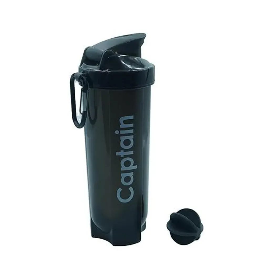 750 ml BPA-Free Gym Shaker Bottle with Mixing Ball