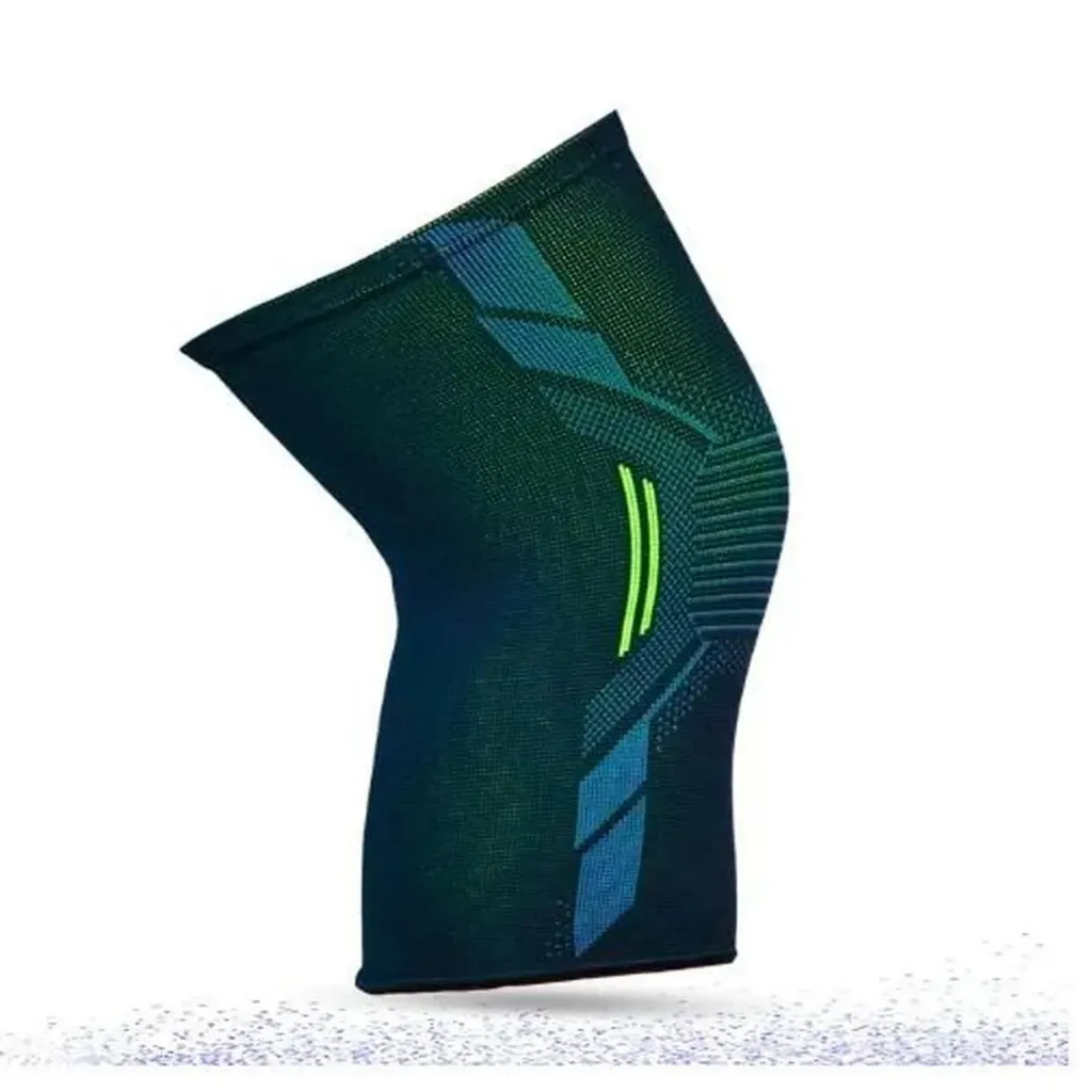 Captain 3D Compression Nylon Knee Cap for Support and Shock Absorption