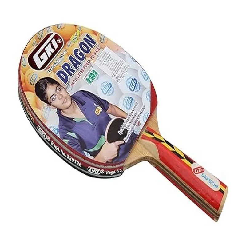 GKI Dragon Table Tennis Bat TTFI Approved Club Model