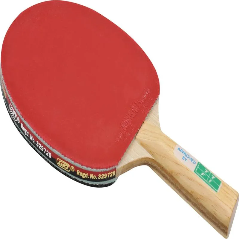 GKI Kung Fu Table Tennis Bat (Coloured Handle)