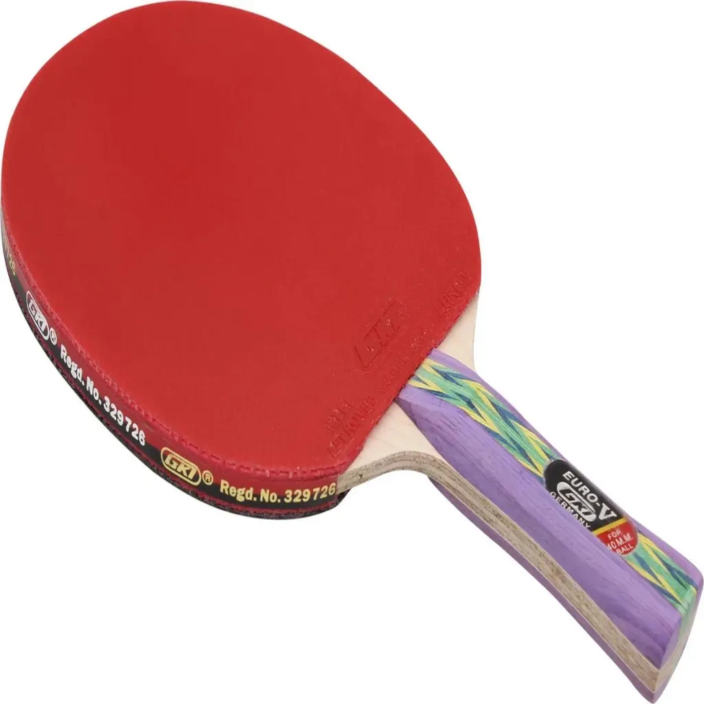 GKI EURO V TABLE TENNIS BAT – CONTROL FLAIR, INTERMEDIATE LEVEL