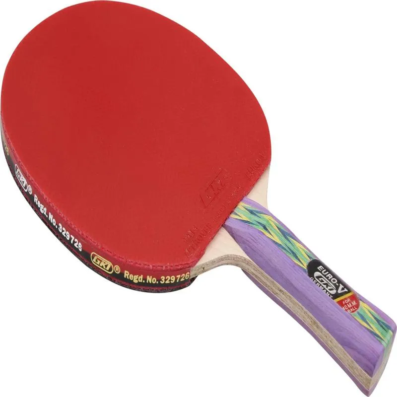 GKI Euro V Table Tennis Bat – Control Flair, Intermediate Level