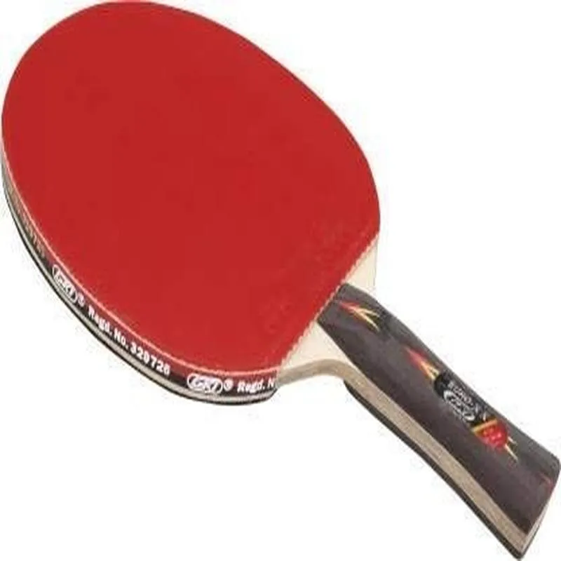 GKI Euro XX Table Tennis Bat with 5 Ply Blade and Flared Handle