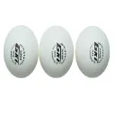 GKI Superb 3 PCS Table Tennis Ball – Standard Size, White