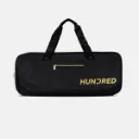 HUNDRED PITCHBLACK KITBAG WITH THERMAL COMPARTMENT AND MULTIPLE POCKETS