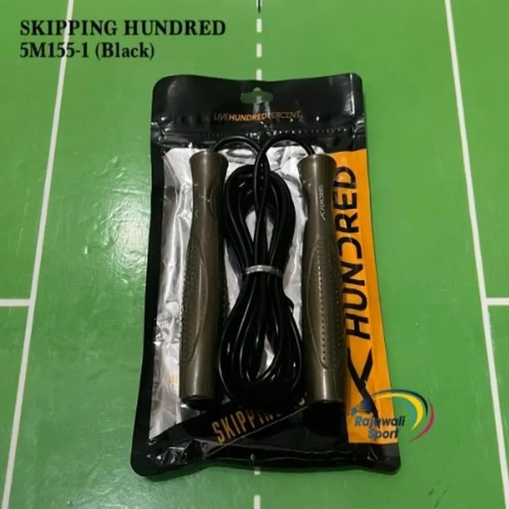 Hundred Skipping Rope HGGS-5M157 (HF-059) Adjustable Fitness Jump Rope with Foam Handles