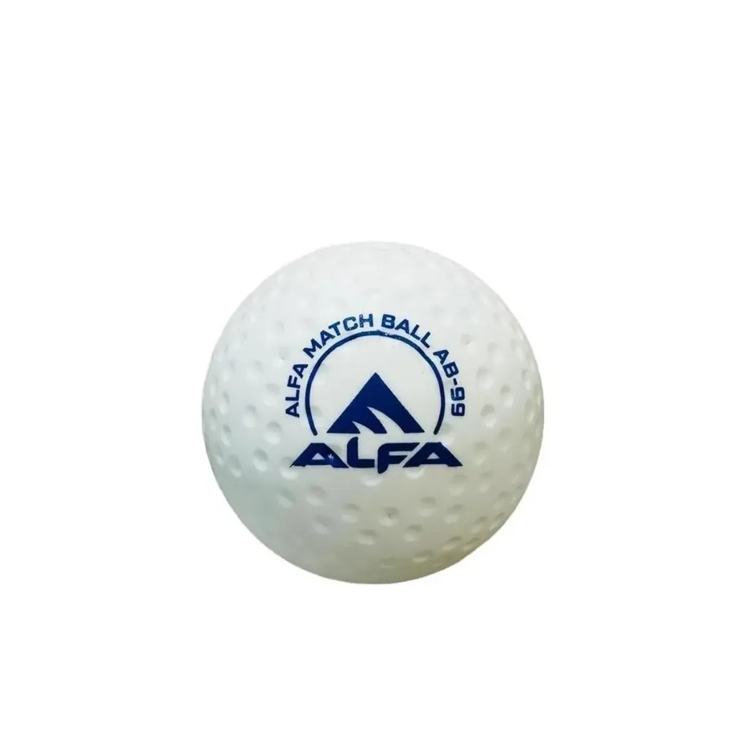 Alfa Standard Size Hockey Balls – Rubber Synthetic, 5.5 cm Diameter