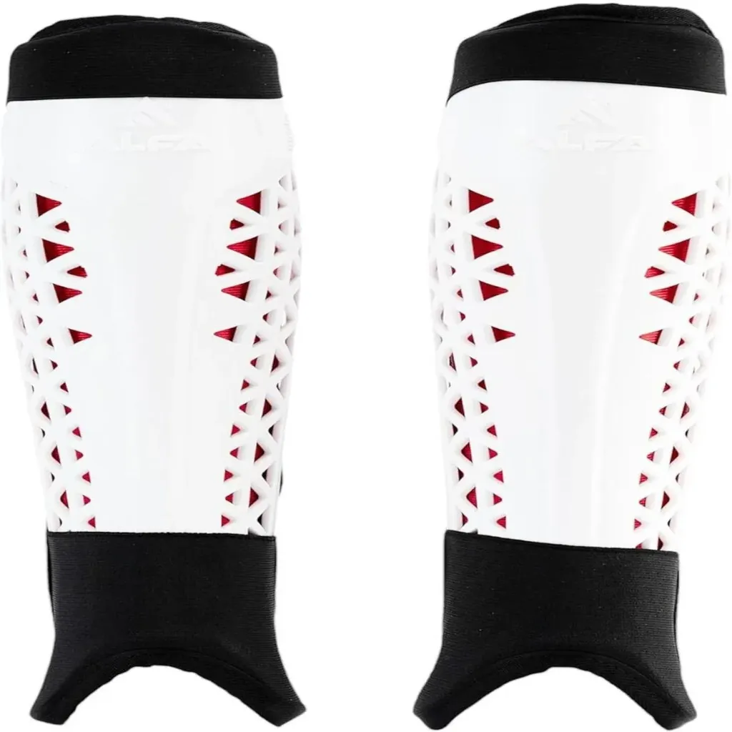 Football Shinguard with ABS Shell and Ventilated Foam – ALFA PROSHIN