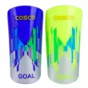 COSCO Football Shin Guard with Foam Backing and Anklet Support