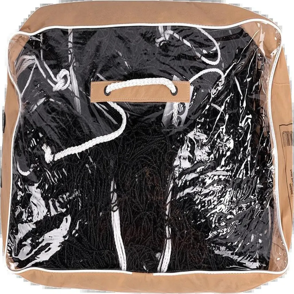 COSCO 24x8 Feet Nylon Sports Net - Black