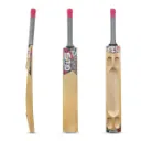 GLS Bomber Kashmir Willow Scoop Cricket Bat – 50mm Double Blade, Hard Tennis Ball