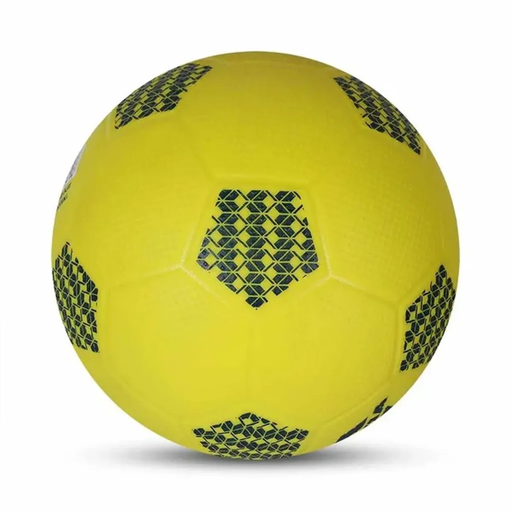 Nivia Home Play Pvc Football Size 3 For Kids (Beginner, Yellow/Blue)