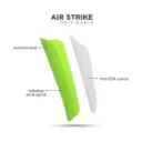 Nivia Air Strike Football Shin Guard with Hard Shell Protection(S)