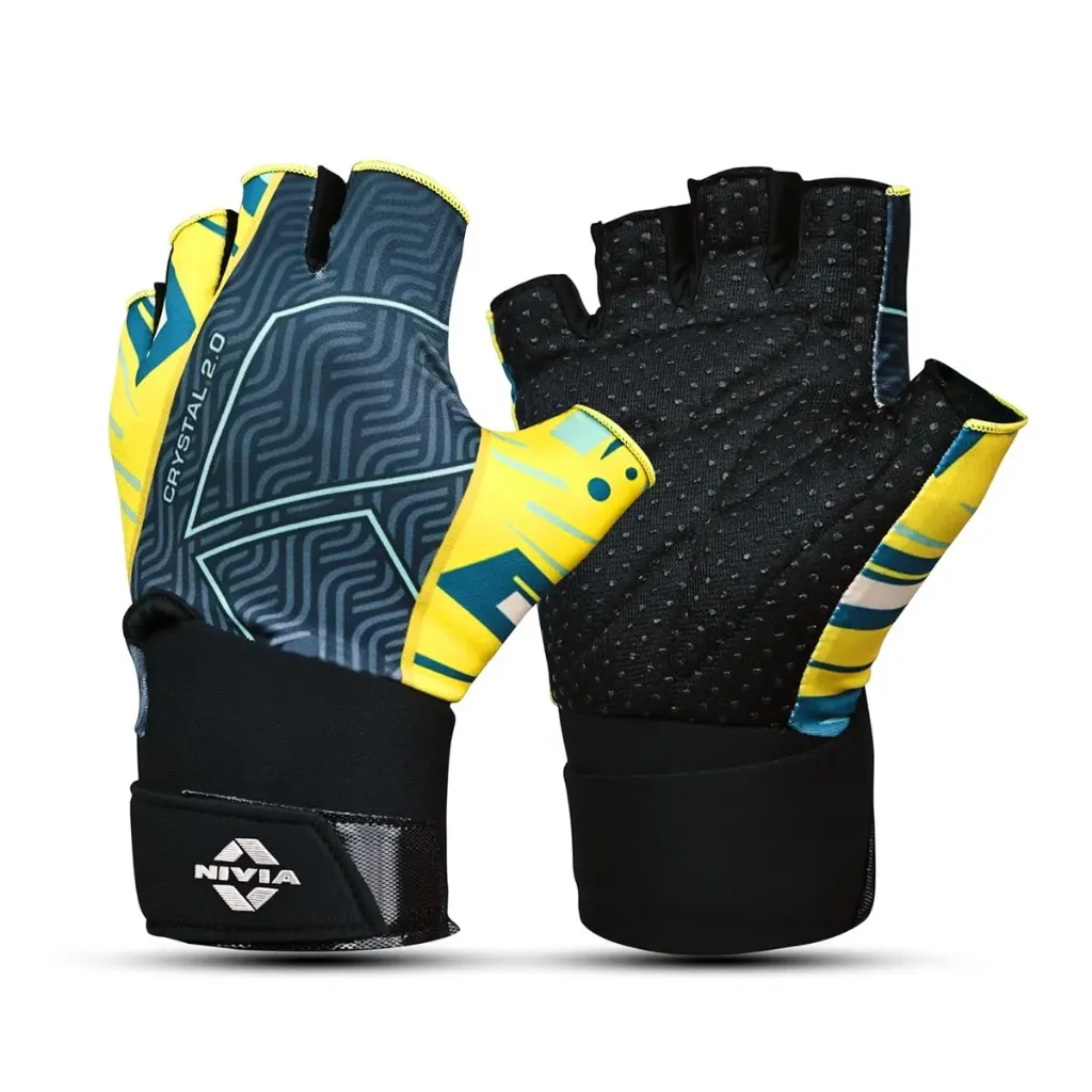 Nivia Crystal 2.0 With Strap Fitness Glove
