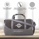 Nivia Beast Gym Bag-4 with Shoe Compartment and Water-Resistant Finish