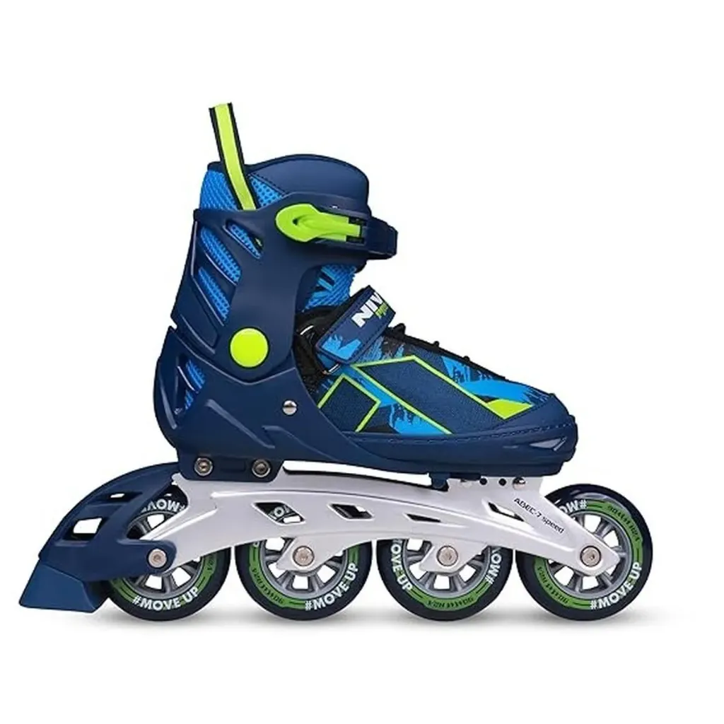 NIVIA 90MM Inline Skates with Aluminium Chassis and ABEC-7 Bearings