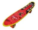 Jonex Arrow Fiber Mini Plastic Cruiser Skateboard – 55 mm Wheels, Free Size