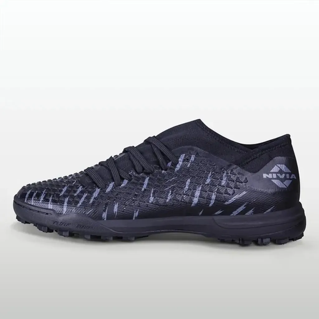 Nivia Ashtang 2.0 Futsal Football Boots Black (UK 7)