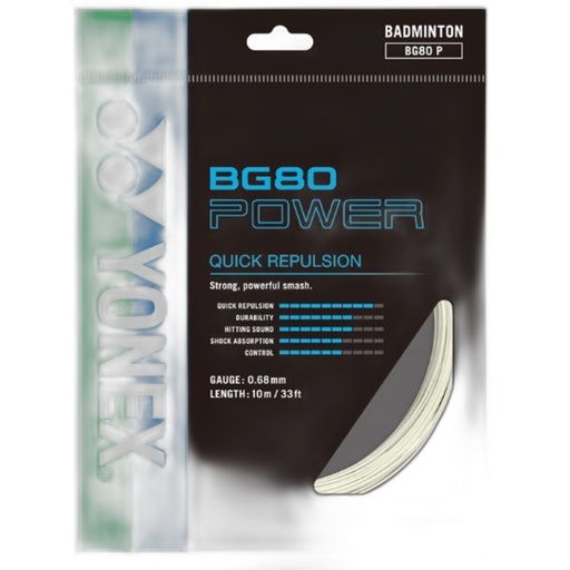 YONEX BADMINTON STRING - BG 80 POWER
