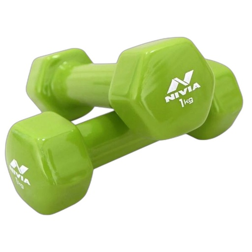 NIVIA VINYL DUMBELL 1KG
