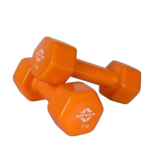NIVIA VINYL DUMBELL 3KG