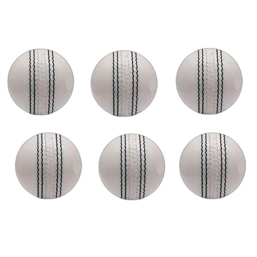 INCREDIBLE WONDER CRICKET BALL- WHITE - 120GMS- HEAVY WEIGHT