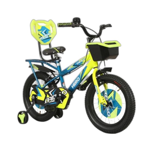 HERO TANGO 14T - IC HI-RISER - 14X2.40 TYRE - CALIPER BRAKE - F/ BASKET-SIDE SUPPORT