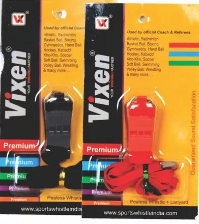 VIXEN PREMIUM WHISTLE WITHOUT CORK WITH LANYARD